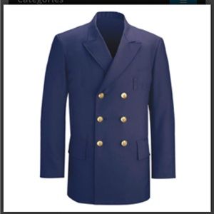 Flying cross command double breasted blue blazer, fire department